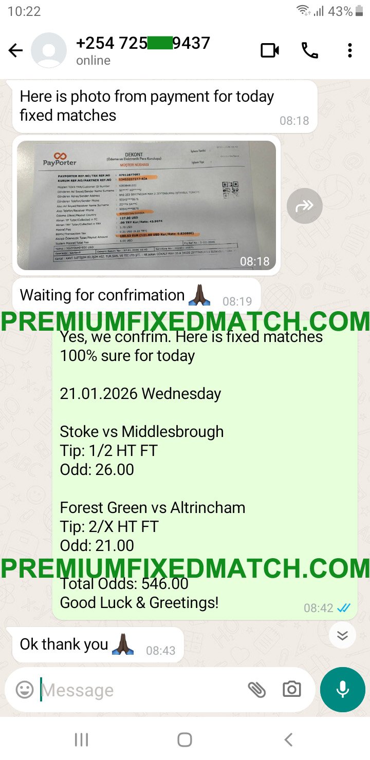 Fixed Matches
