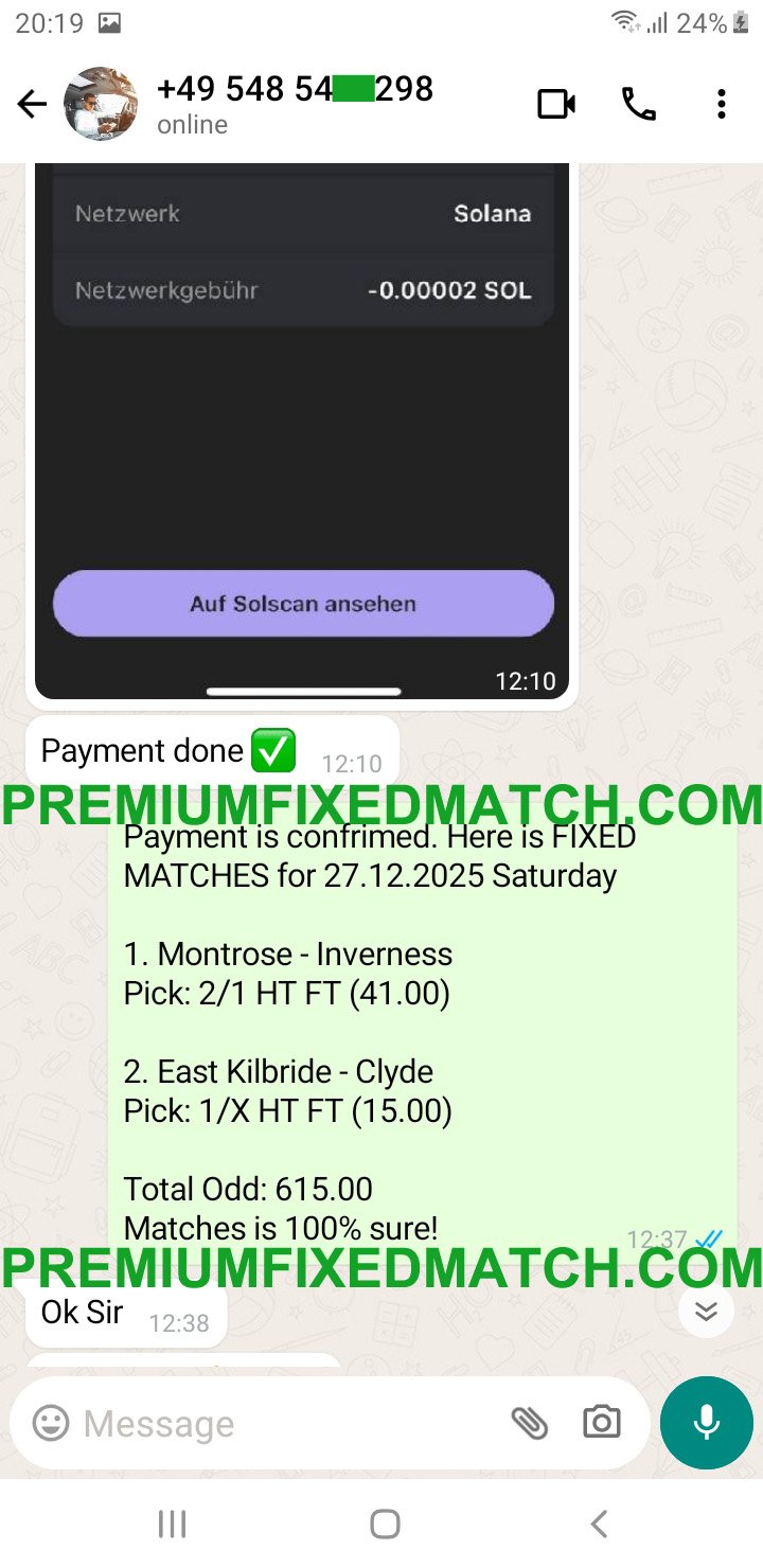 Fixed Matches