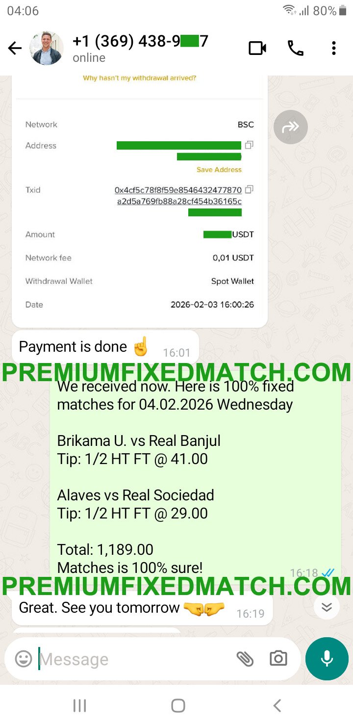 Fixed Matches