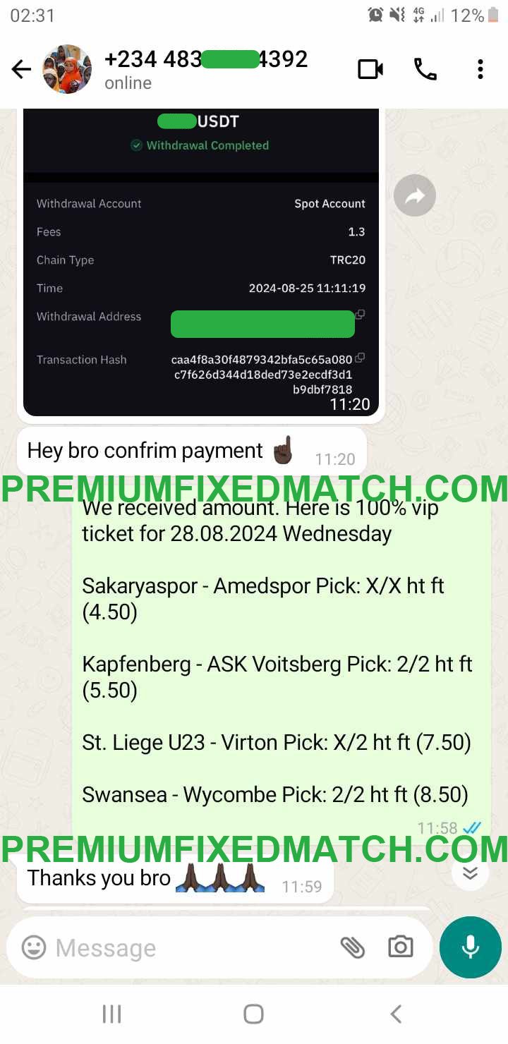 Genuine Fixed Matches