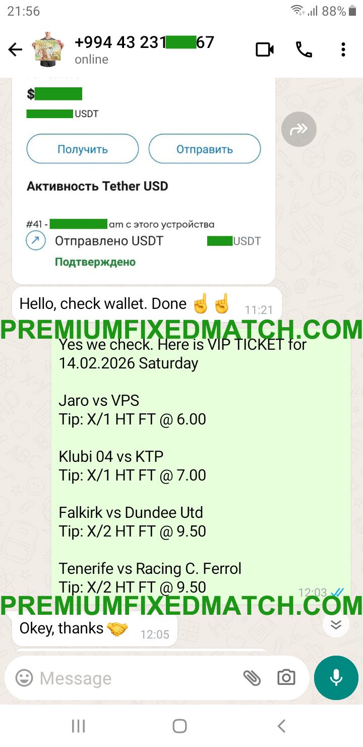 Fixed Match 100% Sure