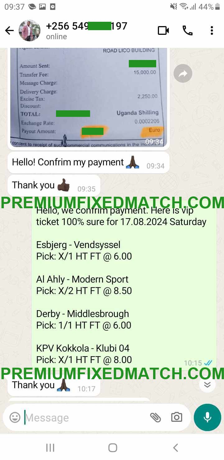 Fixed Matches